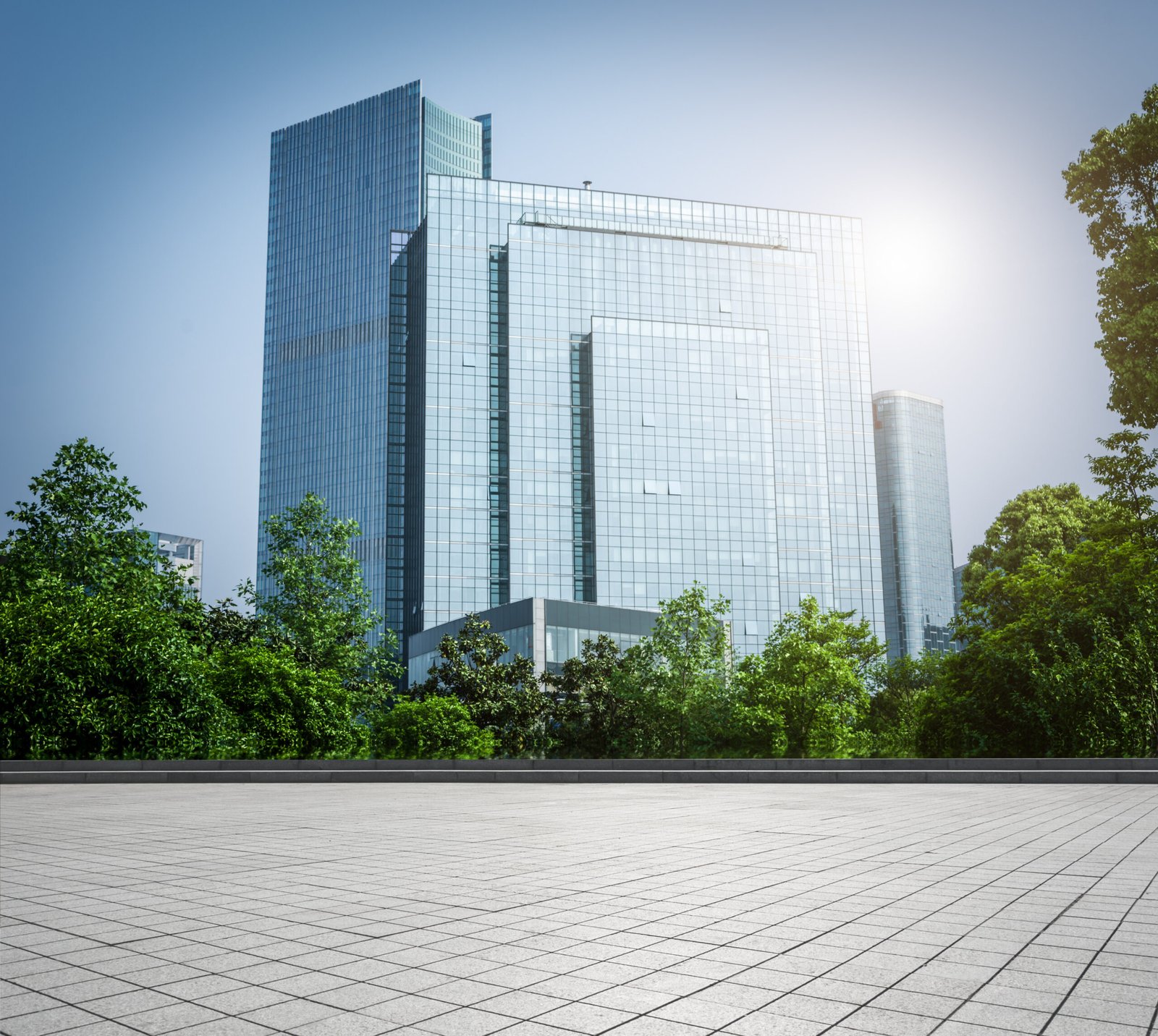 modern business buildings scaled